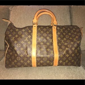 💯 authentic Vintage Keepall 50